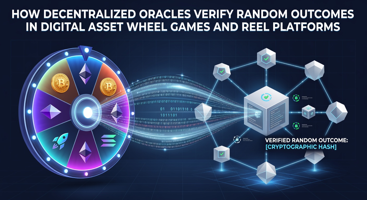 Dezentralisierte Orakel-Netzwerke visualisieren Verifizierungsprozesse für Zufallsergebnisse in Blockchain-basierten Wheel-Games