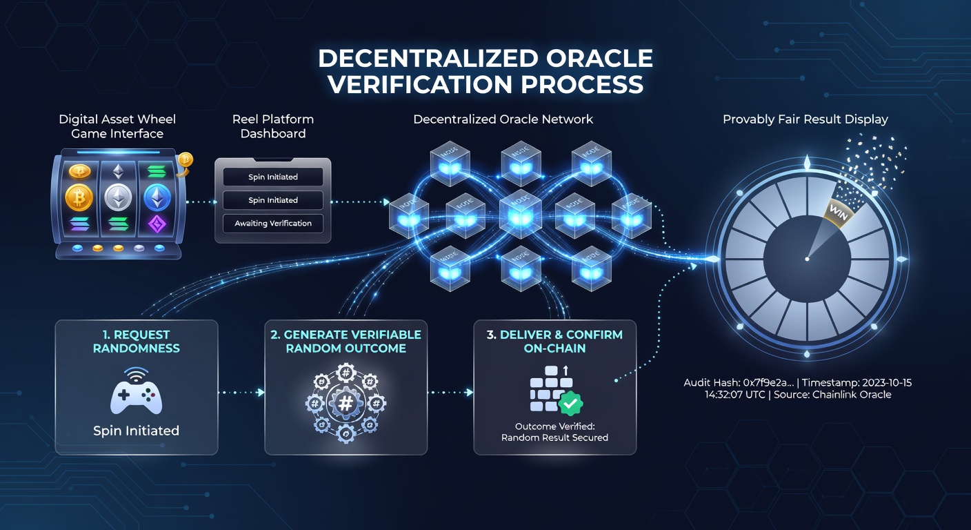 Smart Contracts und Orakel-Integration in digitalen Reel-Plattformen mit verifizierbaren Zufallsmechanismen