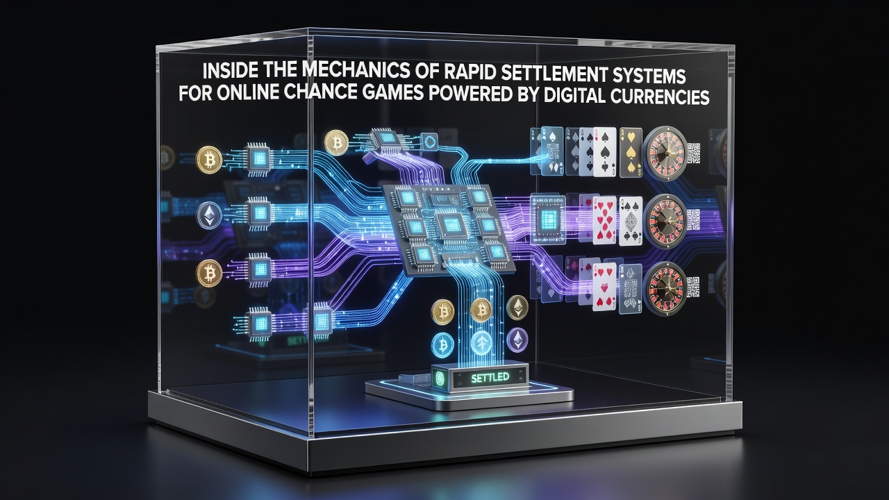 Darstellung der technischen Abläufe bei schnellen Krypto-Abrechnungen in Online-Chance-Spielen