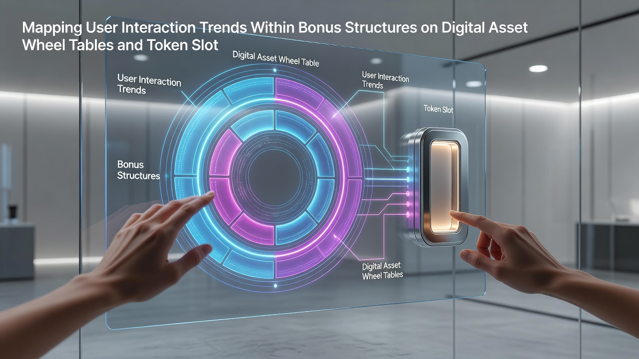 Visualisierung von Interaktionstrends und Bonusnutzung in tokenisierten Slot-Systemen