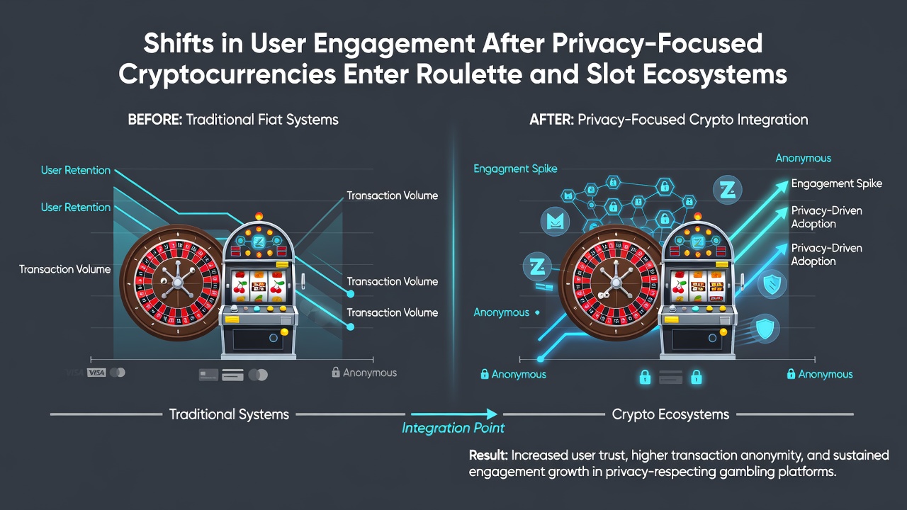 Analyse von Nutzerverhaltensmustern nach Integration von Privacy-Coins in Glücksspielökosystemen