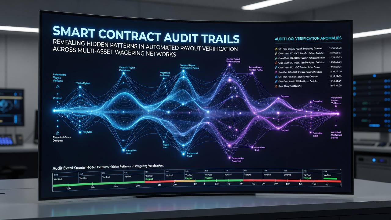 Smart Contract Audit Trails in Multi-Asset Wagering Networks